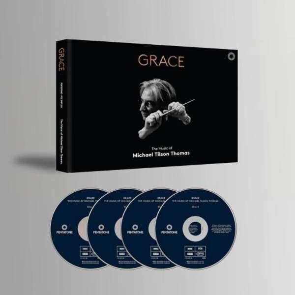 Pentatone releases “Grace: The Music of Michael Tilson Thomas”.