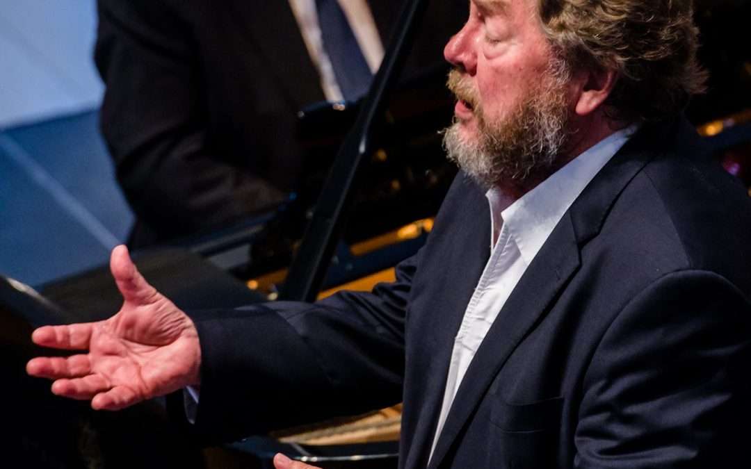 Robert Holl & Graham Johnson record Lieder by Brahms, including Vier ernste Gesänge, for Hyperion.