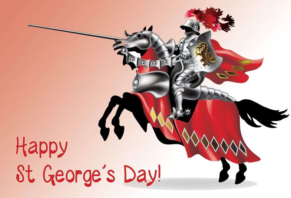 It’s St George’s Day – Royal Fireworks. Greensleeves. Sea Songs. Jerusalem. Elizabethan Serenade. Yeomen of the Guard. Wand of Youth. Lark Ascending. Jupiter.