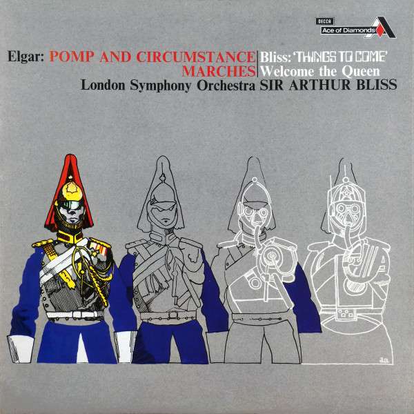 Arthur Bliss’s music for the Alexander Korda-produced film Things to Come (released 1936) based on H. G. Wells’s novel The Shape of Things to Come. The LSO recorded the soundtrack, and this Suite some twenty years later, the composer conducting.