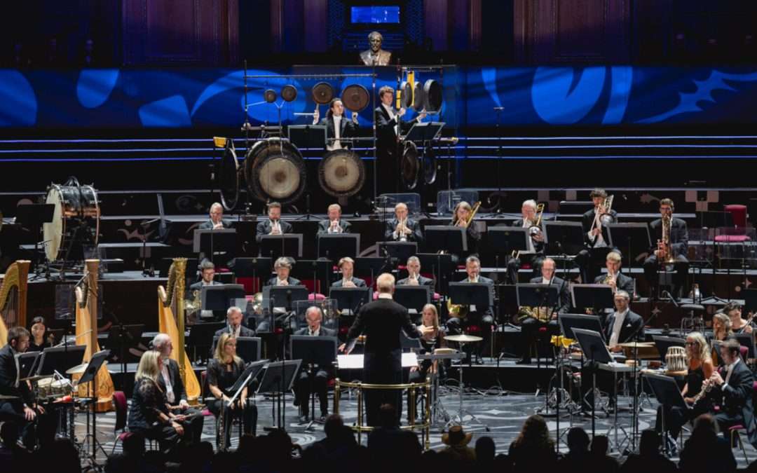 BBC Proms 2025 – Souvenir photo for BBC Symphony Orchestra. Hannu Lintu conducts Boulez’s Rituel in memoriam Bruno Maderna and Mahler’s Das klagende Lied.