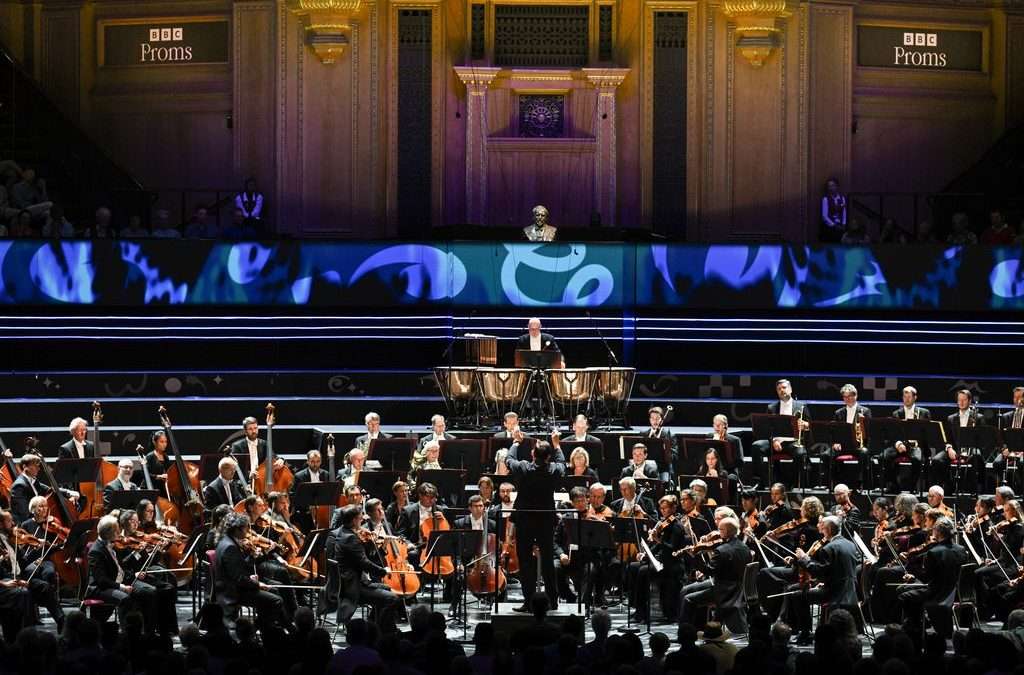 Photo for BBC Proms 2025 – Gewandhausorchester Leipzig. Andris Nelsons conducts Arvo Pärt & Sibelius Two, with Isabelle Faust playing Dvořák’s Violin Concerto.