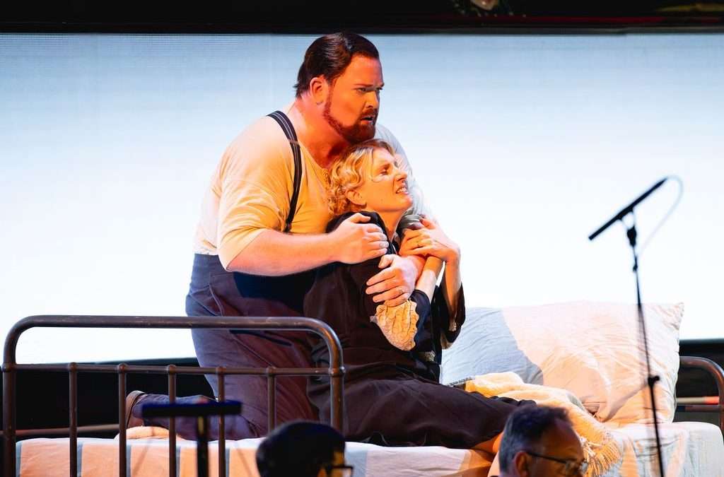 BBC Proms 2025 – John Storgårds conducts Shostakovich’s The Lady Macbeth of the Mtsensk District, with Amanda Majeski as Katerina (‘Lady Macbeth’). Monday, September 1 @ 6.30 p.m., Proms photo 2/Andy Paradise.
