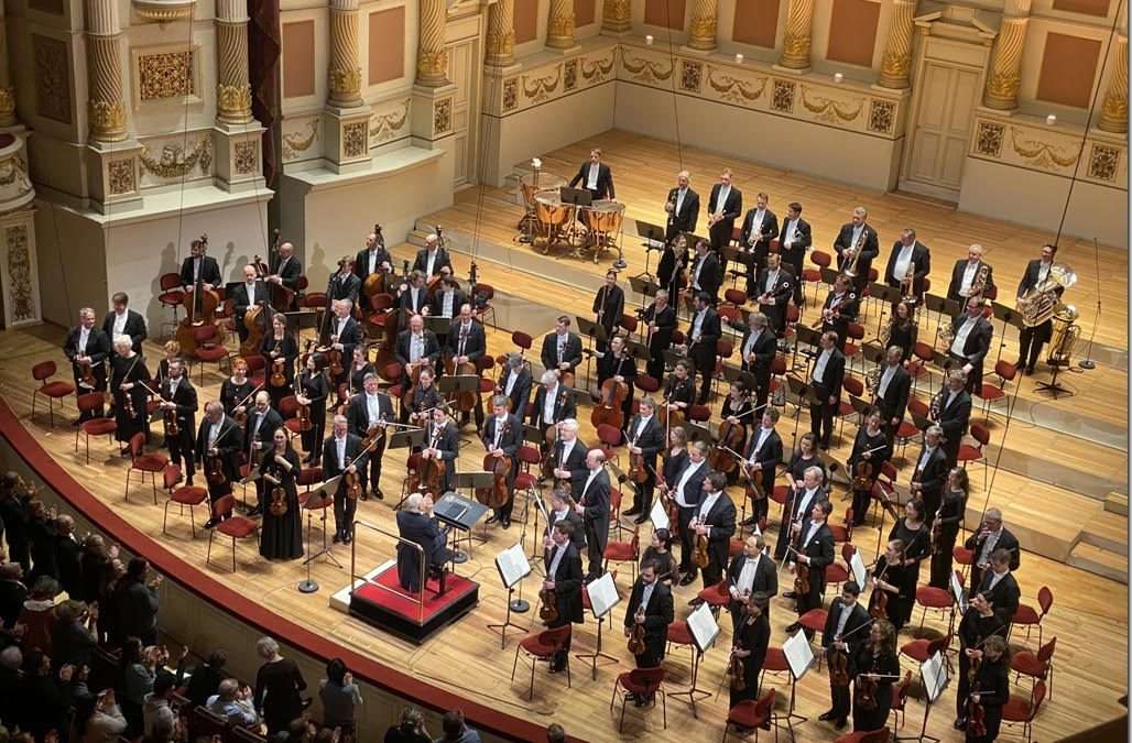 January 12 – photo – Herbert Blomstedt had just conducted Staatskapelle Dresden in Bruckner’s Fifth Symphony. ***REVIEW ADDED***